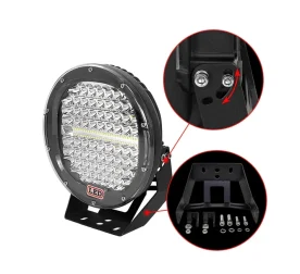 Мощен халоген 384W LED ФАР 9″ за джипове камиони 9-30V