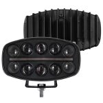 LED Халоген Фар DRL бяла/жълта светлина - 12-24V за джип, камион, агротехника 9 инча